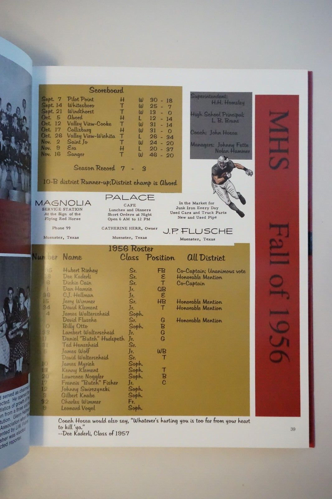 Muenster, Texas Hornet Football - A Winning Tradition 1945-2016 Hardcover