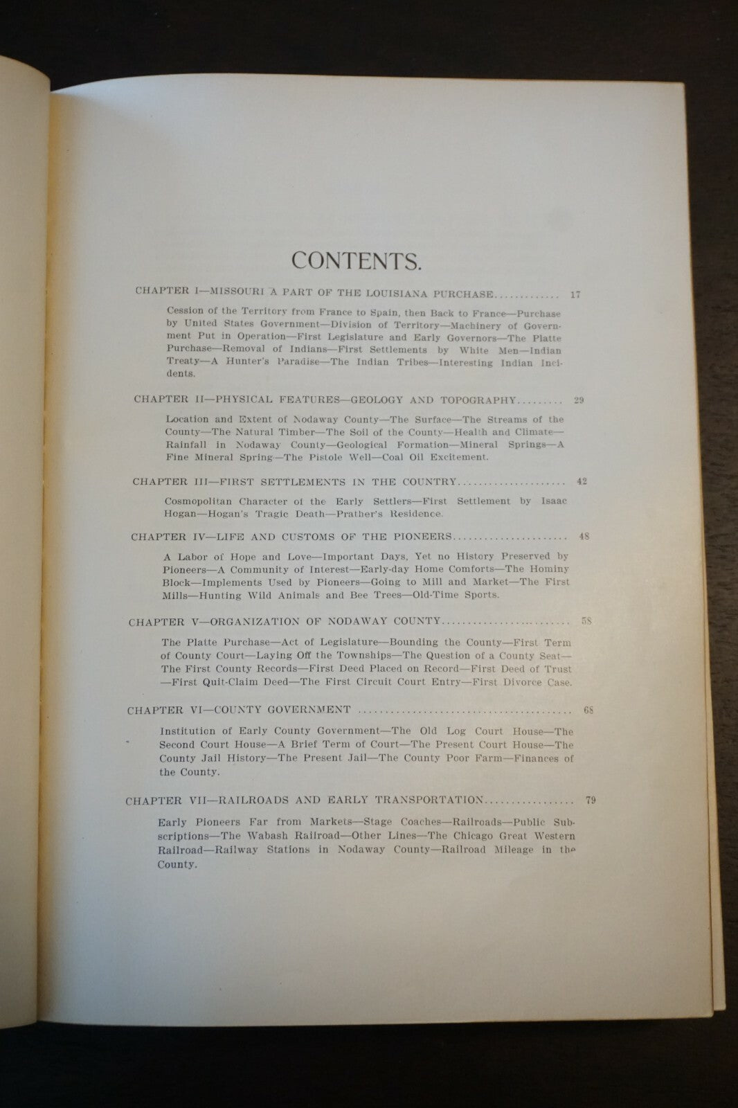 Past and Present of Nodaway County Missouri Volume I 1910