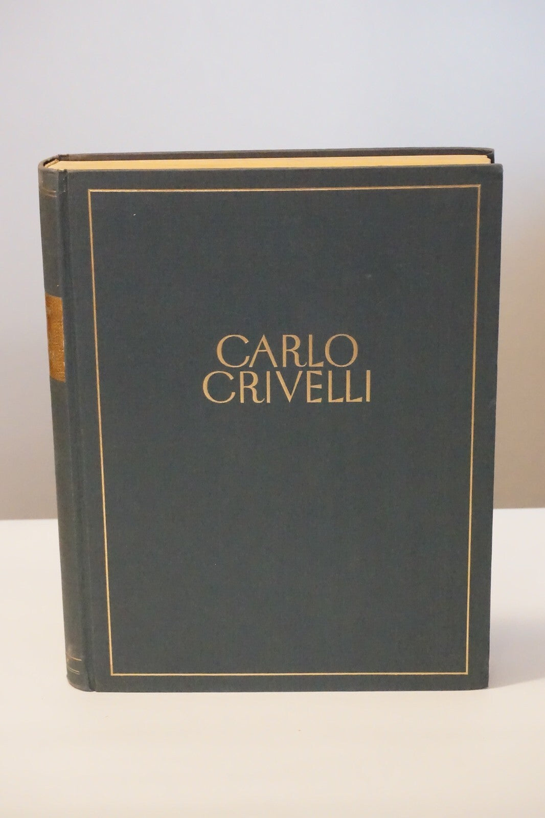 Carlo Crivelli by Franz Drey 1927 HC DJ German