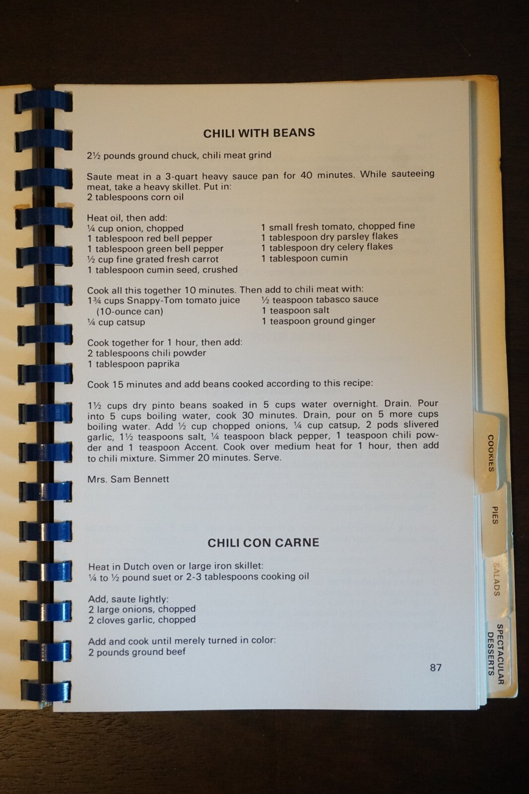 State Fair Of Texas Recipes Cookbook 1978 Spiralbound