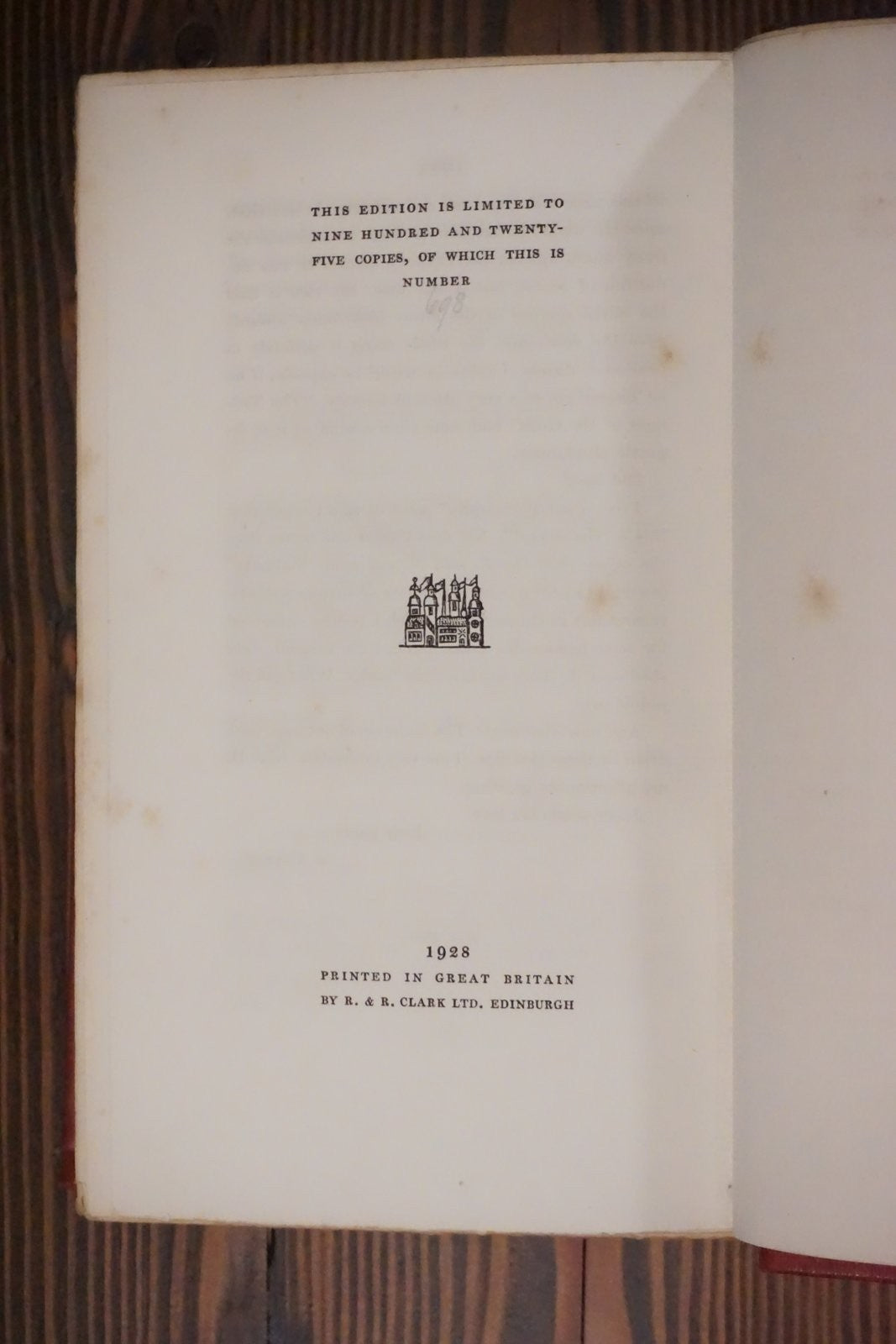 Letters From Conrad 1895-1924 Nonesuch Press 1928 Limited Edition No 698