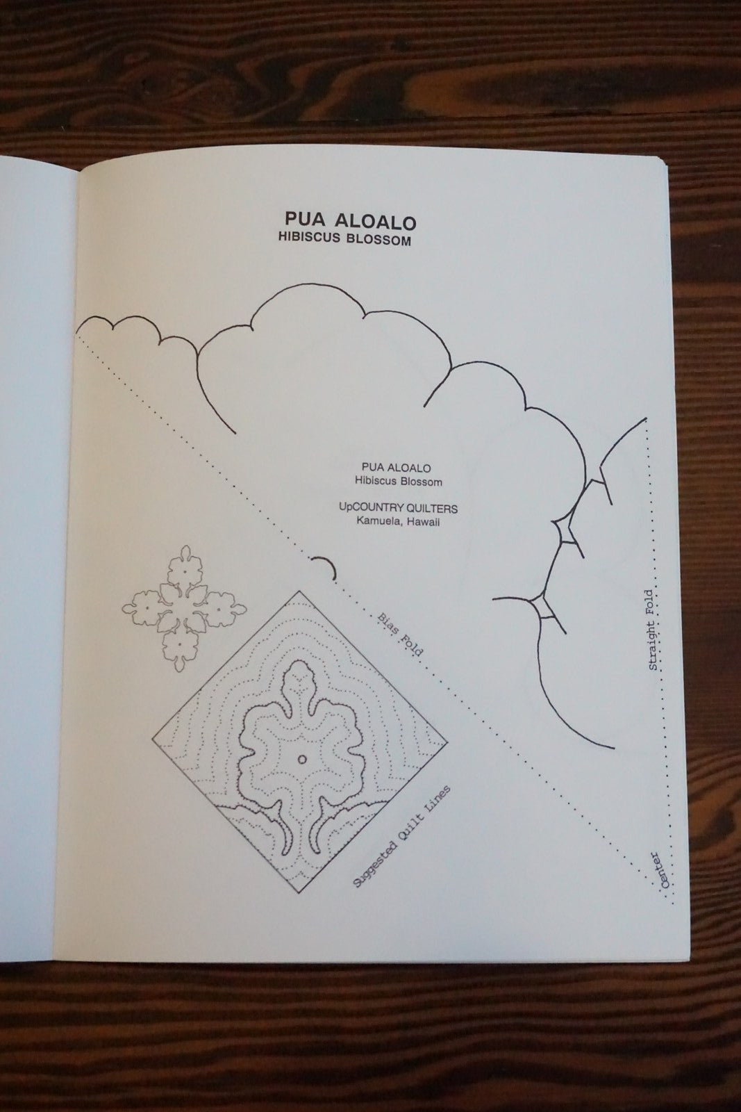 Hawaiian Style Quilting Book I Sharon Balai UpCountry Quilters Kamuela Hawaii