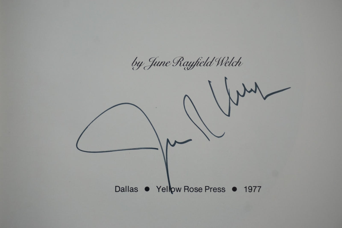 June Rayfield Welch Collection of Four Books - Signed