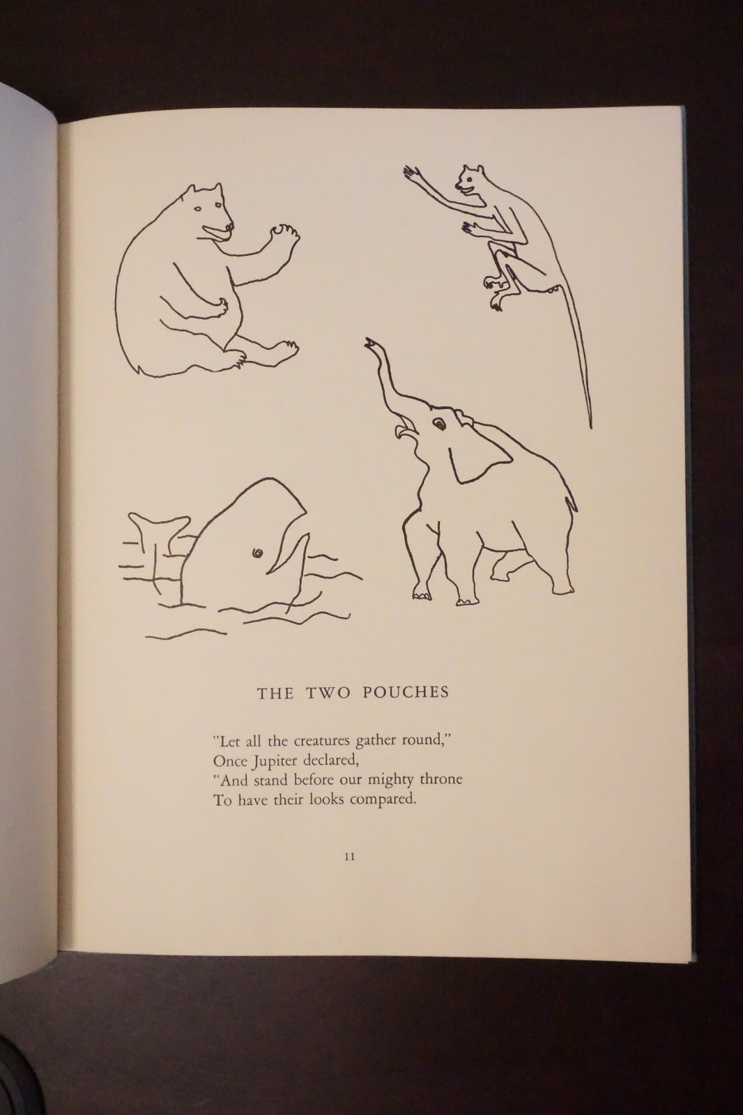 Selected Fables by Jean La Fontaine & Illustrated by Alexander Calder 1957 Signed HC DJ