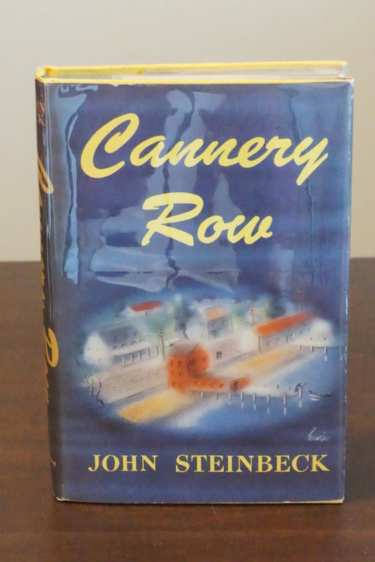 Cannery Row by John Steinbeck 1945 1st Edition 2nd Issue HC DJ