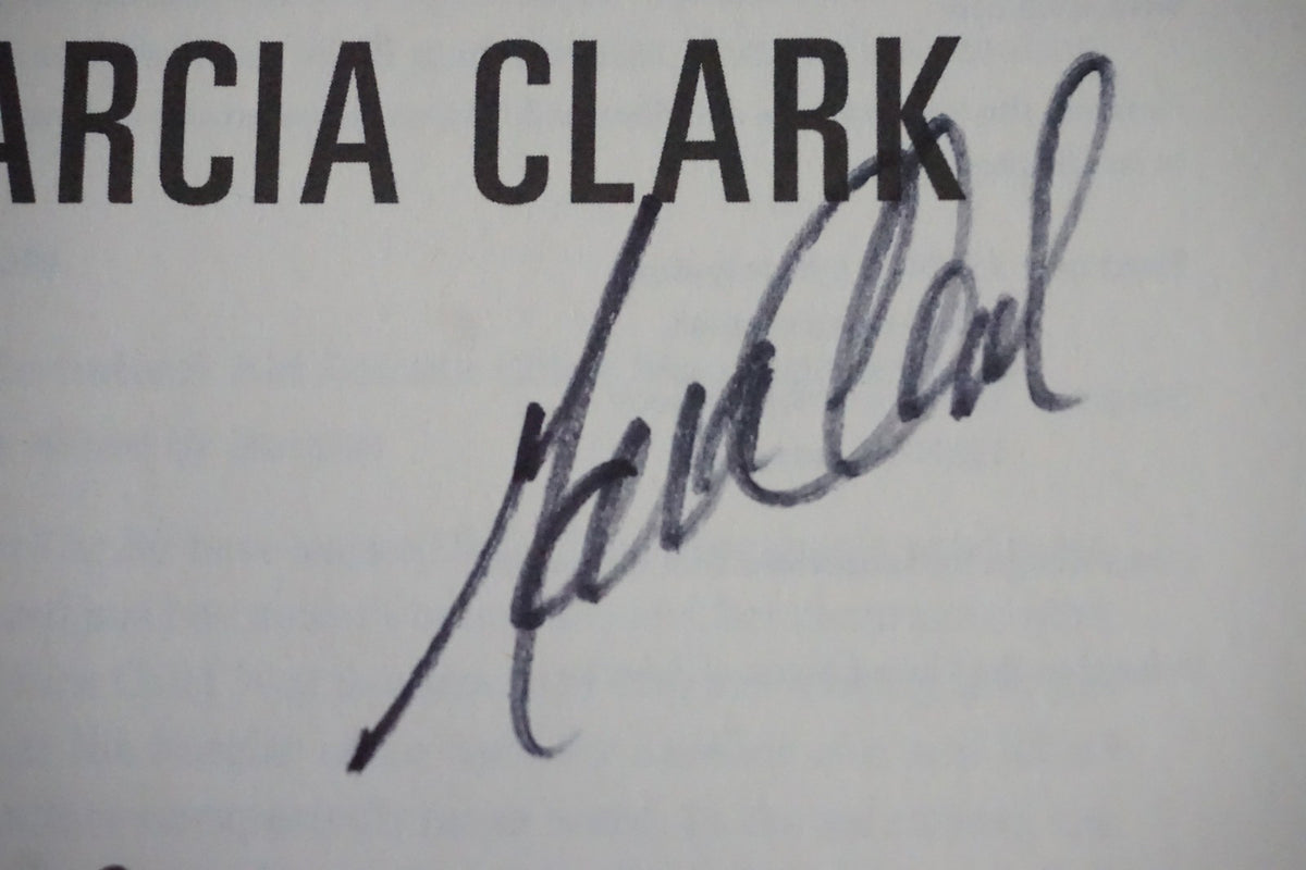 Blood Defense by Marcia Clark 2016 Signed Hardcover Samantha Brinkman Thriller
