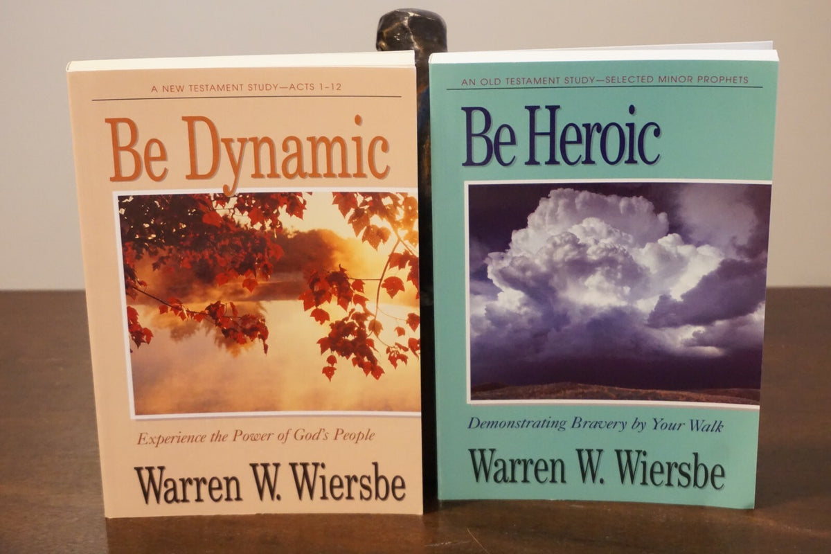 Warren Wiersbe Collection of 9 Paperback Books