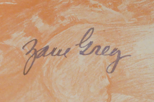 The Shepard of Guadaloupe by Zane Grey 1930 Signed 1st Edition HC DJ