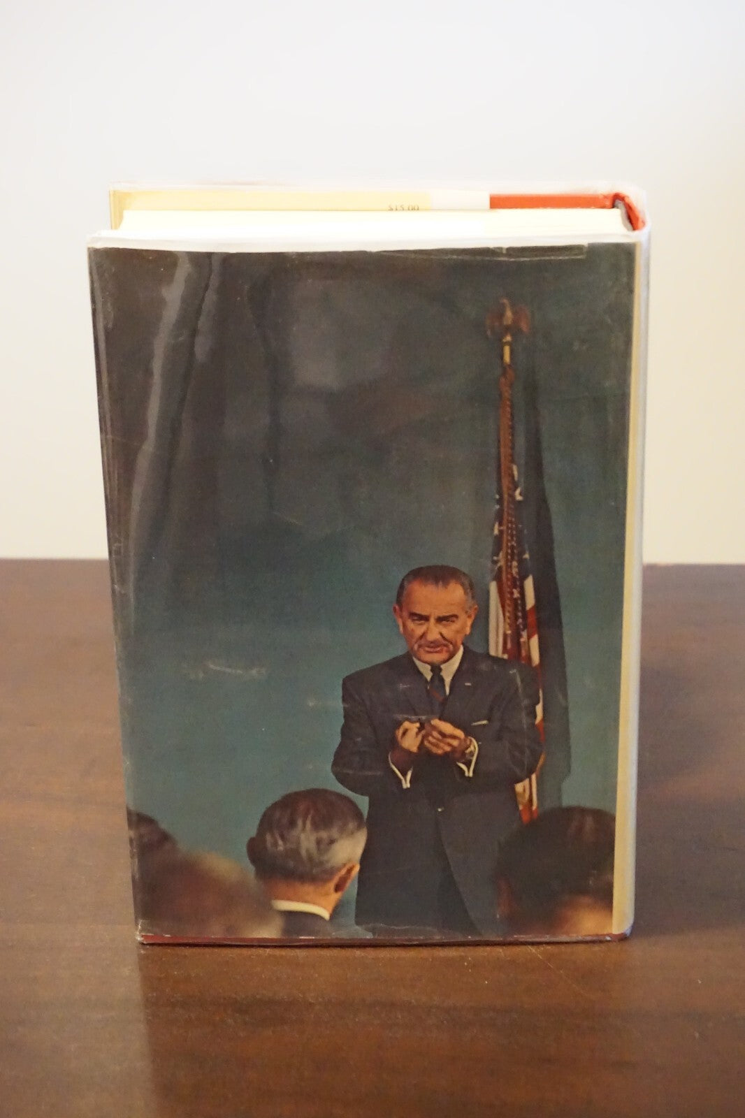 The Vantage Point by Lyndon Baines Johnson 1971 Signed 1st Edition HC DJ 9780030844928