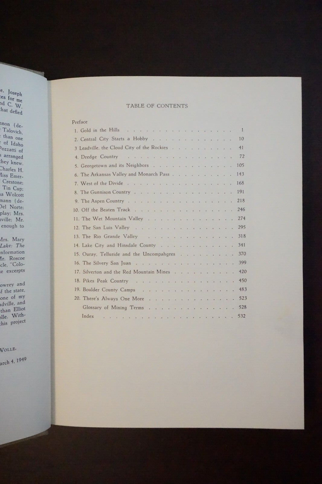 Stampede To The Timberline by Muriel Sibell Wolle 1959 Signed HC DJ