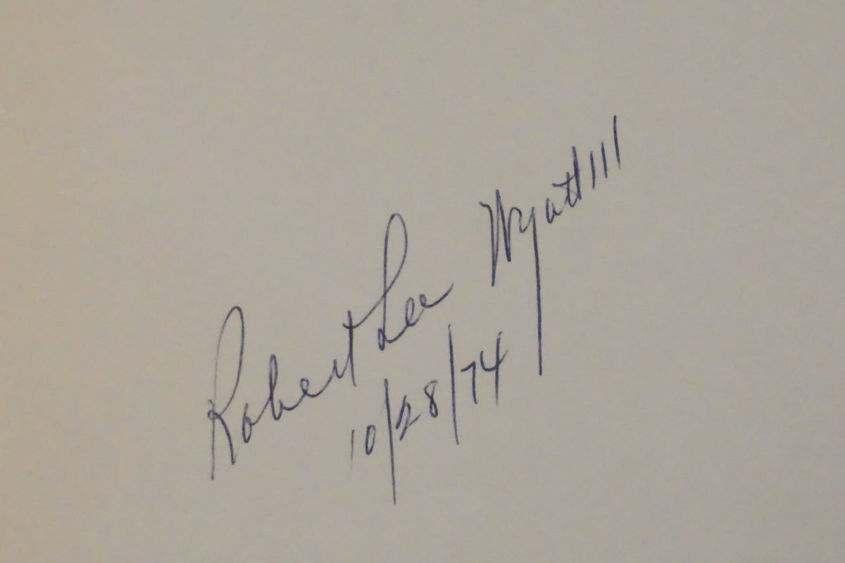 Grandfield: The Hub of The Big Pasture by Robert Lee Wyatt III 1974 Signed HC