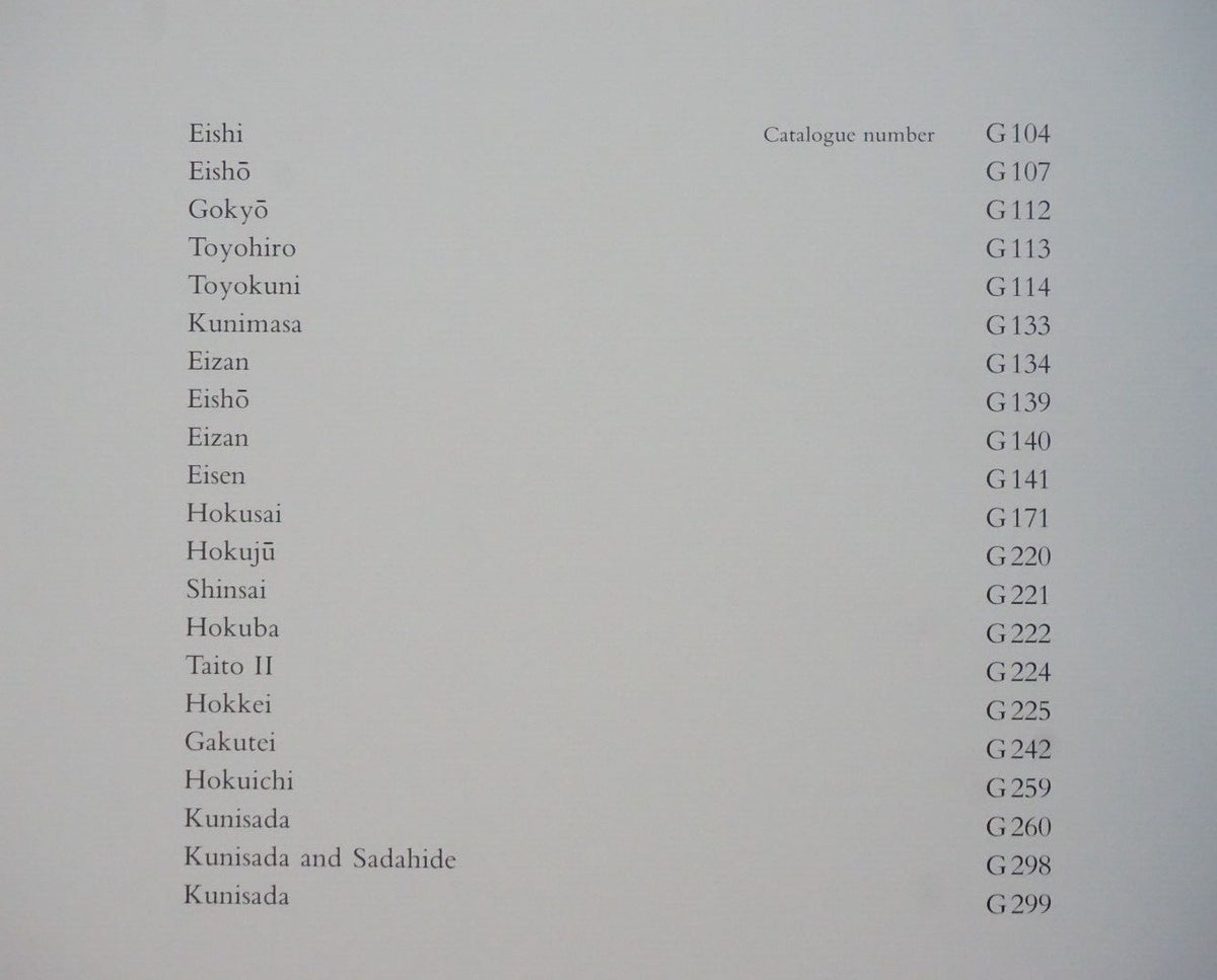 The Baur Collection Japanese Prints: Volumes I and II by Matthi Forrer