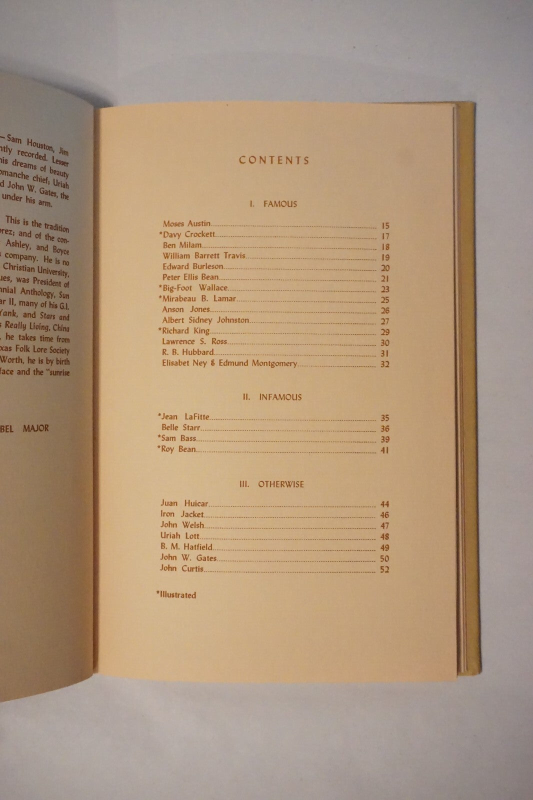 Tall Texans: Famous, Infamous & Otherwise by A. L. Crouch 1953 Signed Hardcover