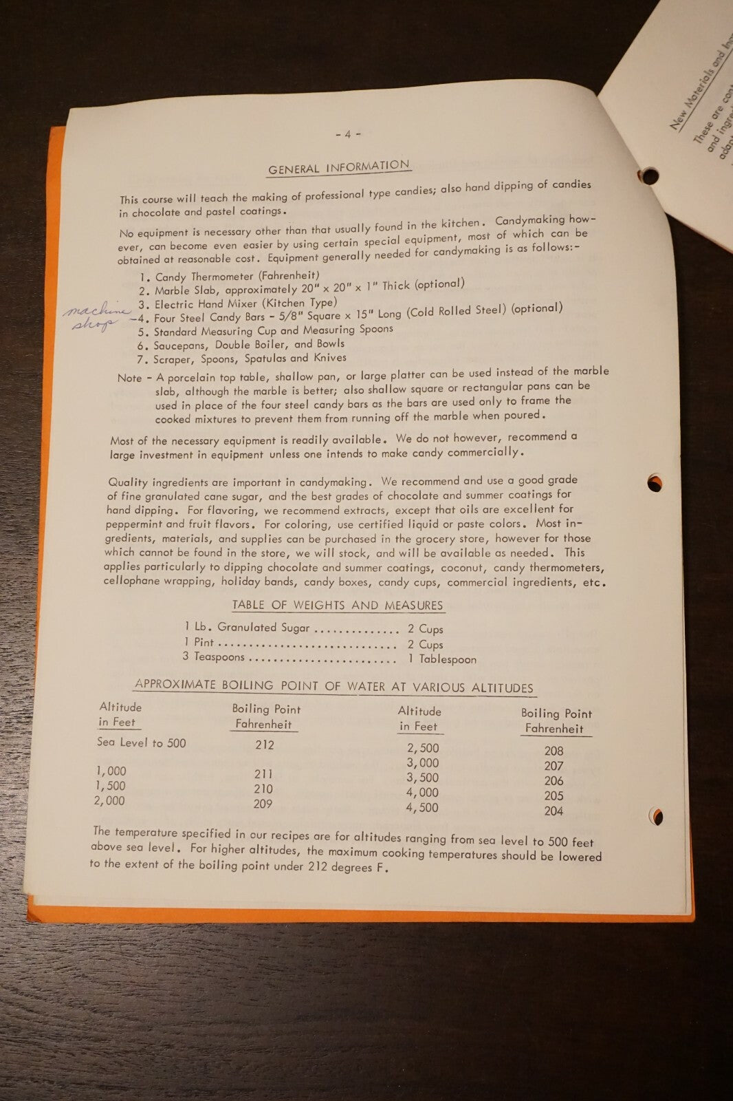 Very Rare Principles of Modern Candymaking by Paul Welton Baker 1969