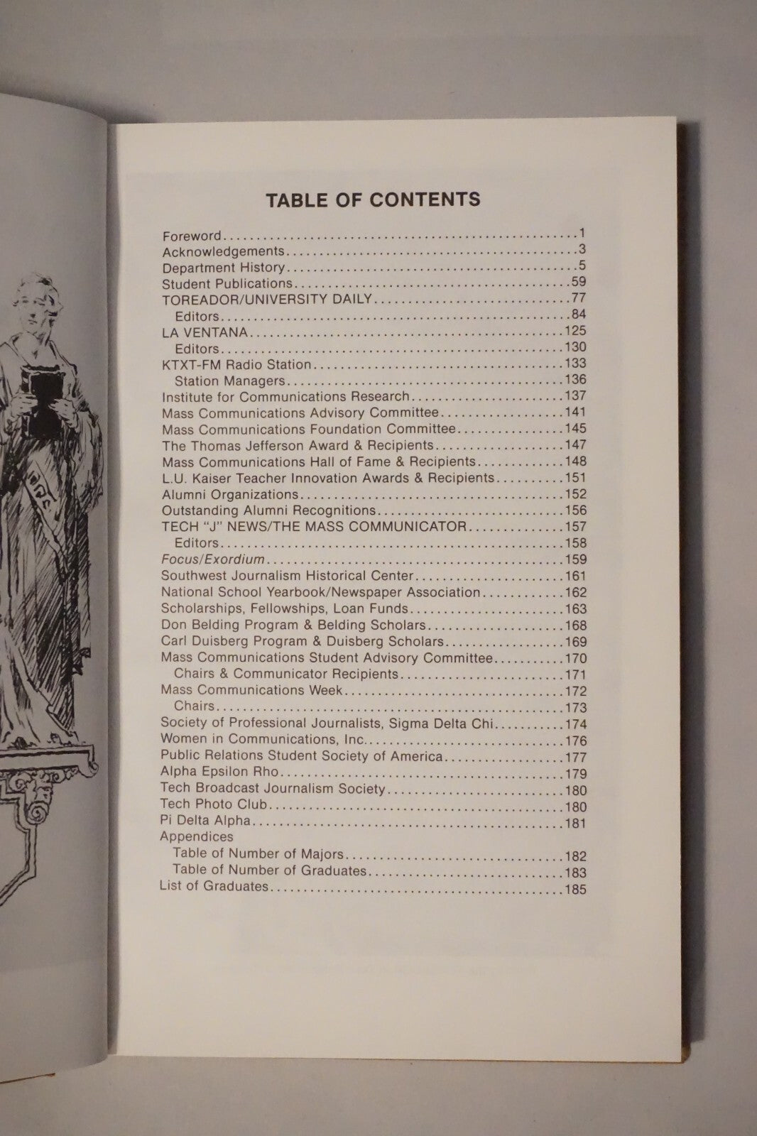 From Journalism To Mass Communication 1937 to 1987 Texas Tech University