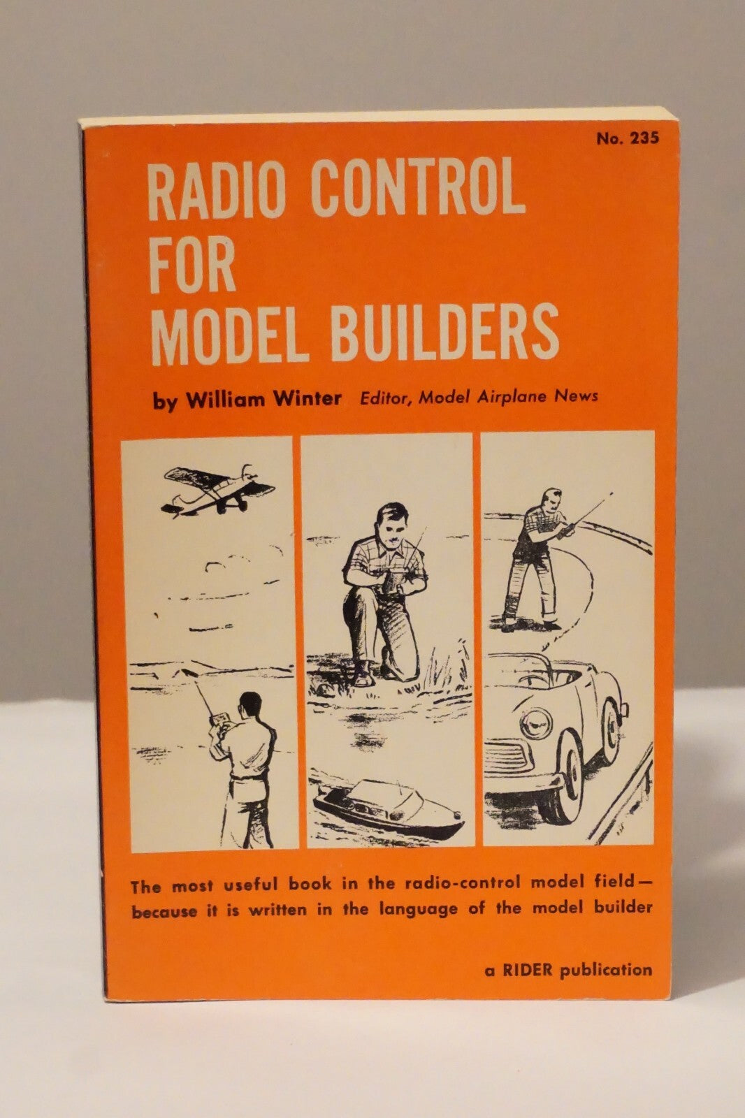 Radio Control For Model Builders by William Winter 1960 Softcover