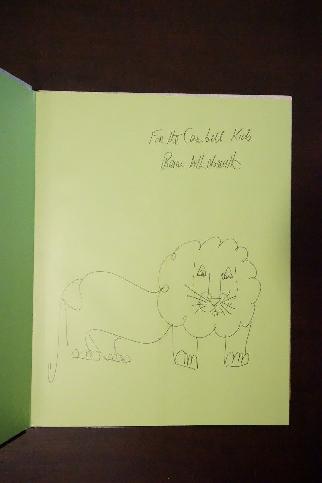 Pelican by Brian Wildsmith 1982 Signed HC DJ with Hand Drawn Illustration