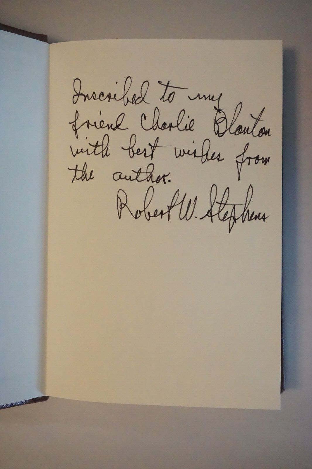 Captain George H. Schmitt - Texas Ranger by Robert W. Stephens Signed Limited Ed