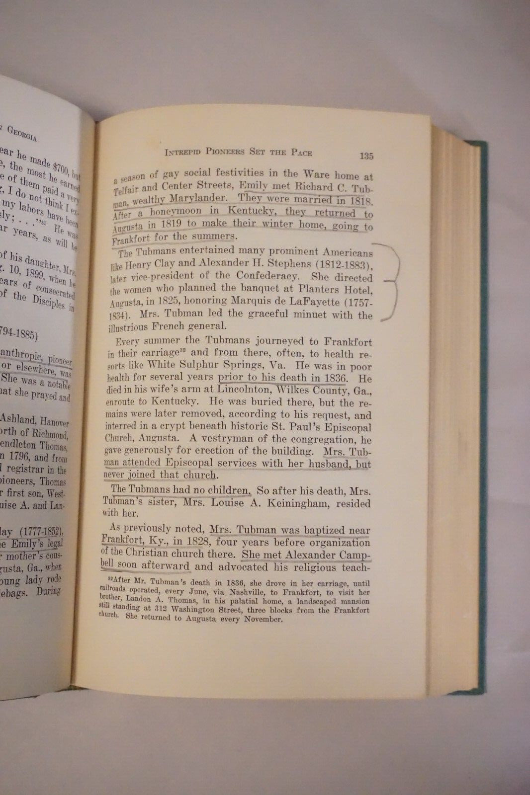 Disciples of Christ in Georgia by J. Edward Moseley 1954 Hardcover