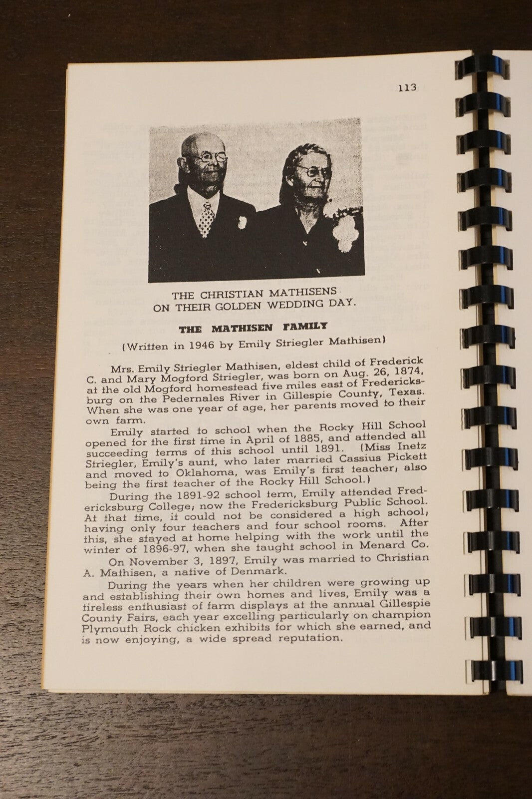 The Johan Frederick Gottlieb Striegler Family History - Spiralbound