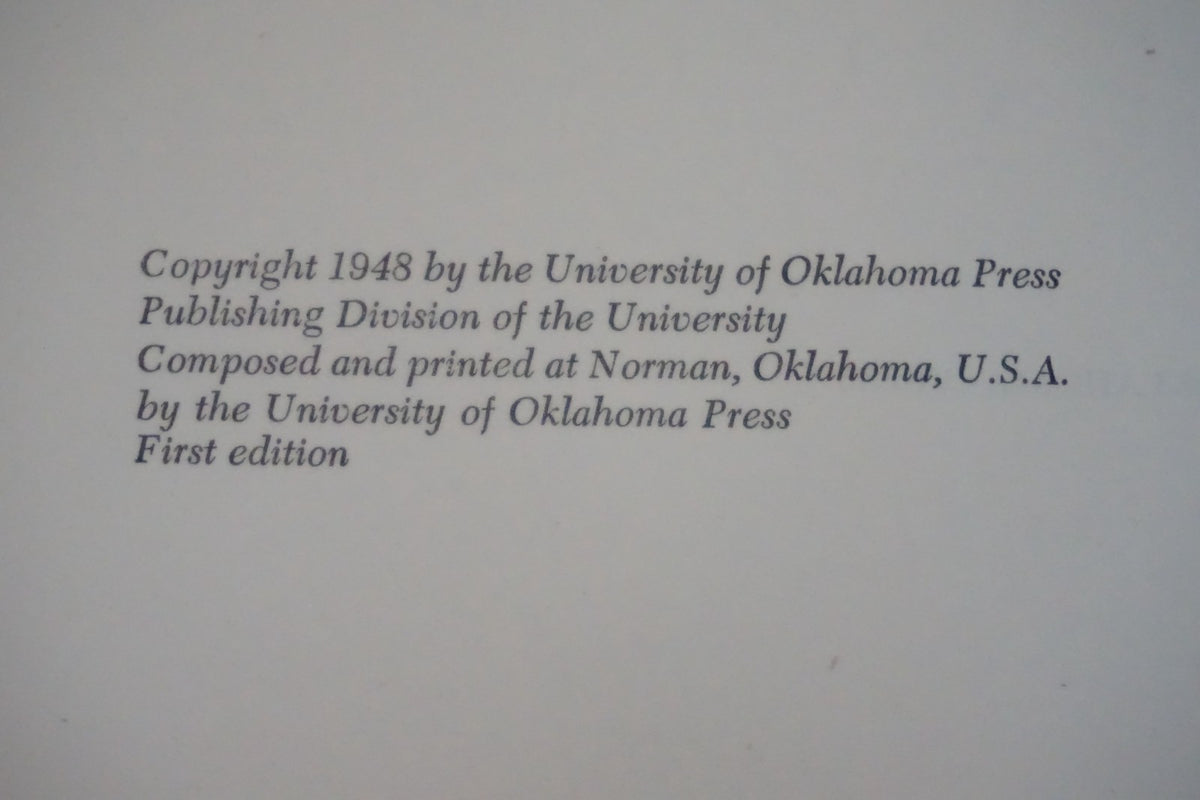 Jeff Milton: A Good Man With a Gun by J. Evetts Haley 1948 HC DJ Signed