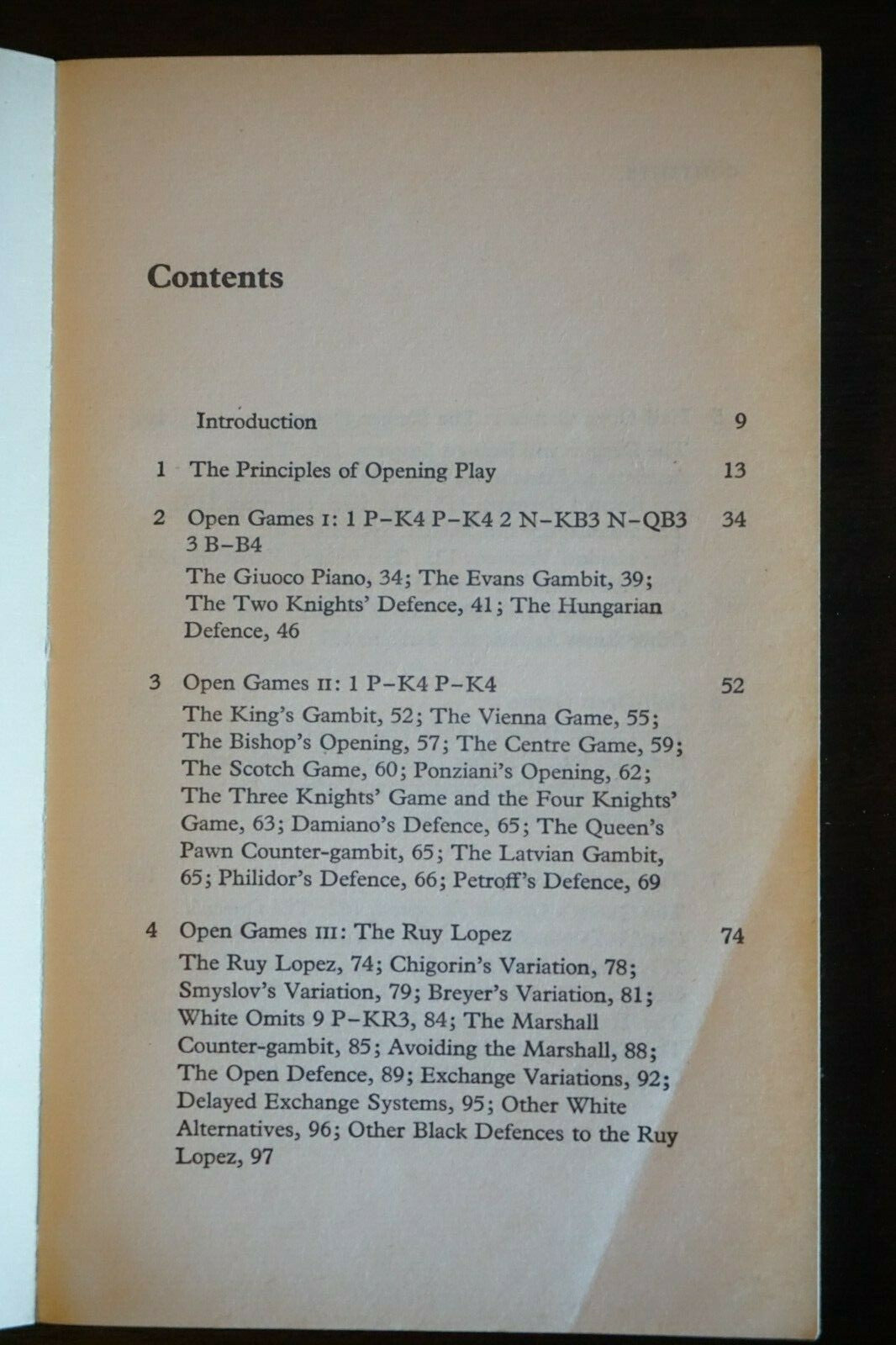 The Penguin Book of Chess Openings by W.R. Hartson 1981 Paperback