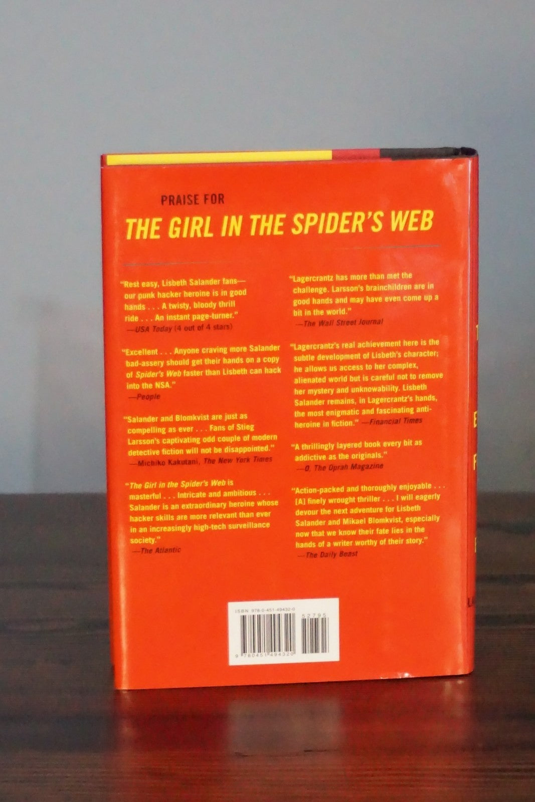 The Girl Who Takes an Eye for an Eye by David Lagercrantz 2017 Signed First Ed
