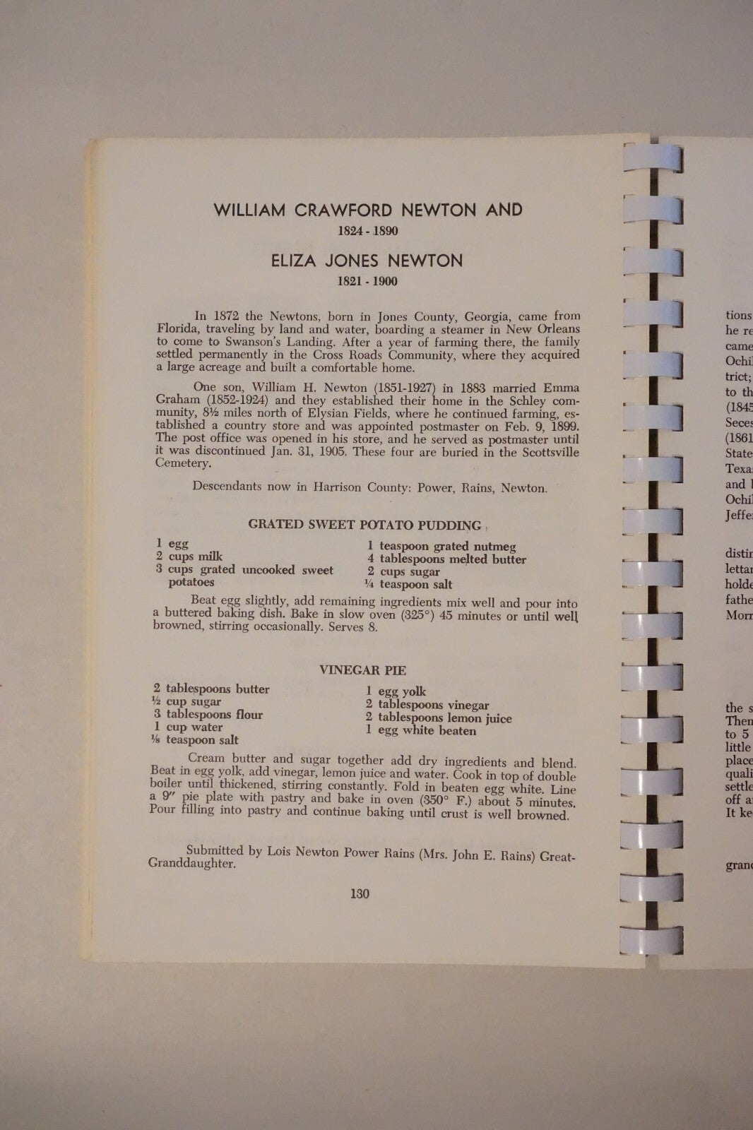 Harrison County, Texas Heritage Sketch and Cookbook 1971