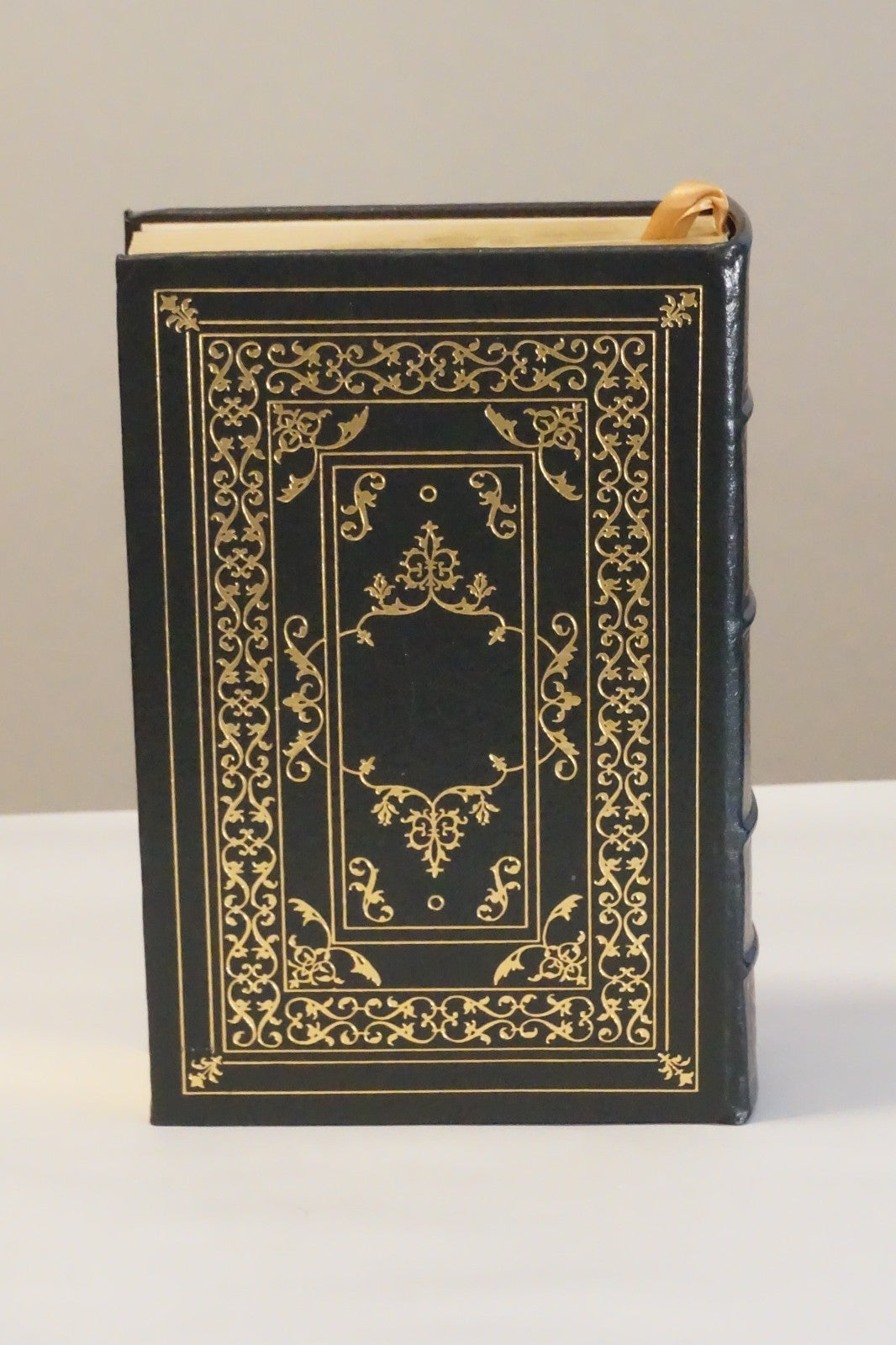 The Moral Compass (Signed) & The Book of Virtues by William Bennett Easton Press