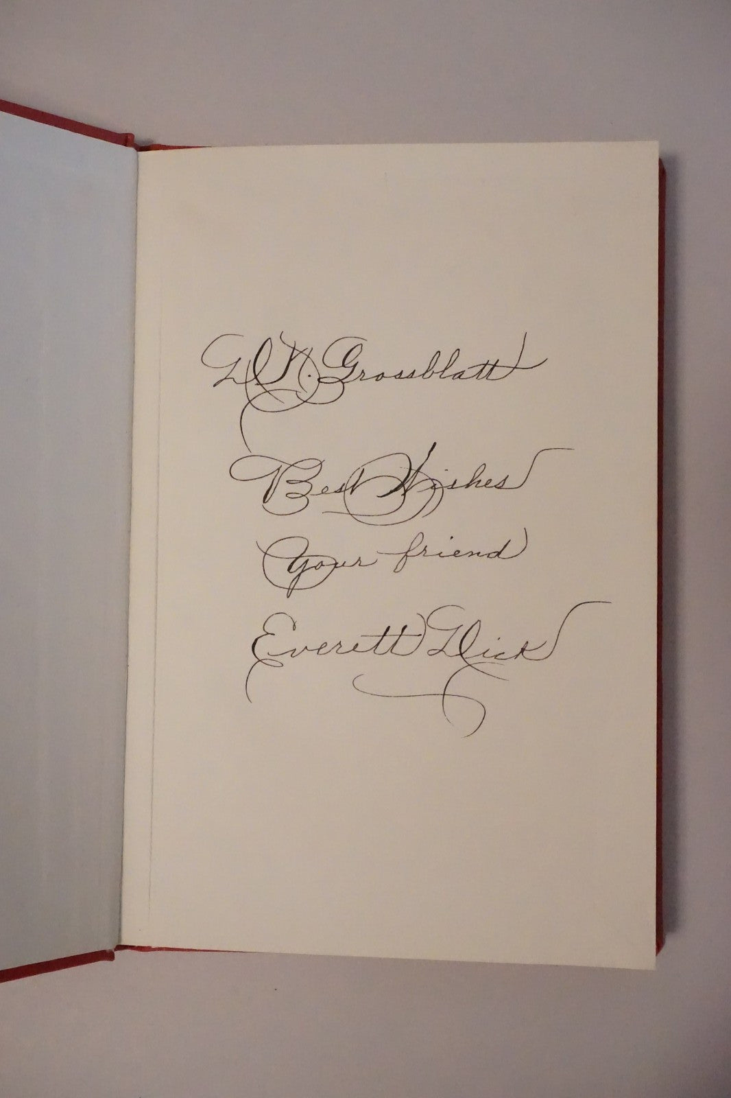 Very Rare Signed Copy of The Long Drive by Everett Dick